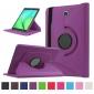 360 Degree Rotating Leather Smart Case For Samsung Galaxy Tab S2 9.7 T815 - Purple
