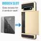 For Samsung Galaxy S10 Plus/S10E/Lite Case Cover With Card Wallet Holder Slot - Gold