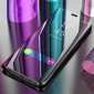 For Samsung Galaxy S10 Plus Smart Clear Mirror Leather Stand Case Cover - Black