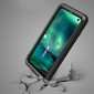 LOVE MEI For Samsung S10 Plus Aluminum Metal+Gorilla Glass Military Case Cover - Black