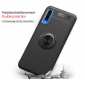 For Samsung Galaxy A50 Shockproof Armor Magnet Ring Holder Stand Case Cover - Black