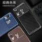 For Samsung Galaxy A20e Case Shockproof Slim Matte Carbon Fiber Soft TPU Cover