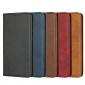 For Samsung Galaxy A30 Real Leather Flip Card Slot Wallet Case Cover