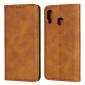 For Samsung Galaxy A30 Real Leather Flip Card Slot Wallet Case Cover