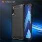 For Samsung Galaxy A50 Shockproof Rubber Carbon Fiber Soft Case Cover