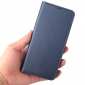 For Samsung Galaxy A70 Stand Flip Leather Case - Blue