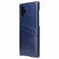 For Samsung Galaxy Note 10 Pro Oil Wax Leather Back Case Cover - Dark Blue