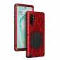 For Samsung Galaxy Note 10+ Plus Powerful Metal Aluminum Armor Silicone Case - Red