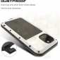 For iPhone 12 Pro Max Case Shockproof Waterproof Metal Heavy Duty Cover