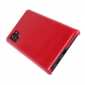 Matte Genuine Leather Back Case Cover for Samsung Galaxy Note 10+ / 10 - Red