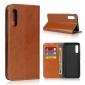 For Samsung Galaxy A90 5G Genuine Leather Wallet Flip Case Stand Cover