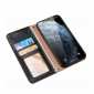 For Samsung Galaxy S20 100% Genuine Leather Wallet Card Case Cover - Black