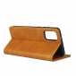 For Samsung Galaxy S20 Plus Magnetic Leather Wallet Flip Case Card Slot - Brown