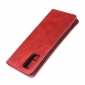 For Samsung Galaxy S20 Plus Magnetic Leather Wallet Flip Case Card Slot - Wine Red