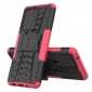 For Samsung Galaxy S20 Ultra - Case Armor Shell Heavy Duty PC Phone Cover - Hot Pink