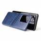 For Samsung Galaxy S20+ Plus Ultra Wallet Credit Card Slot Leather Case Back Cover - Navy Blue