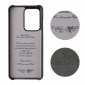 For Samsung Galaxy S20/S20+/Ultra Leather Wallet Card Holder Back Phone Case Cover - Grey