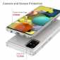 For Samsung Galaxy A71 5G UW Phone Case Clear Acrylic Shockproof Bumper Cover