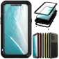 For iPhone 12 Pro Max Case Shockproof Waterproof Metal Heavy Duty Cover