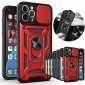 For iPhone 13 12 Pro Max Case Slide Camera Lens Protective Phone Cover