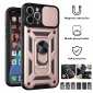 For iPhone 13 12 Pro Max Case Slide Camera Lens Protective Phone Cover