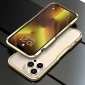 For iPhone 13 12 Mini Pro Max Genuine Aluminum Metal Bumper Case Cover