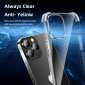 For iPhone 13 14 Pro Max Case Slim Clear Soft TPU Phone Cover