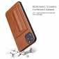 For iPhone 14 13 Pro Max Case Card Slots Wallet Leather Stand Back Cover