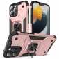 For iPhone 14 13 Pro Max Shockproof Ring Holder Stand Hybrid TPU Case Cover