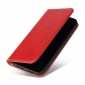 Luxury PU Leather Magnetic Flip Wallet Card Case For iPhone 13 Pro Max Mini - Red