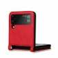 For Samsung Galaxy Z Flip 4 3 5G Case Shockproof Leather Hybrid Card Holder Cover