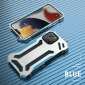 For iPhone 15 14 13 Pro Max Metal Case Heavy Duty Shockproof Screw Cover