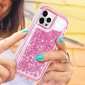 Shockproof Liquid Glitter Square Phone Case For iPhone 16 15 14 13 Pro Max