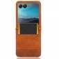 For Motorola Razr (2024) Leather Card Holder Wallet Case