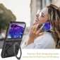 For Motorola Razr+ 2024 / Razr 2024 Rugged Case with Rotating Stand