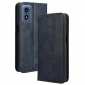 For Motorola Moto G 5G 2024 Case Magnetic Leather Wallet Card Slot Cover - Navy