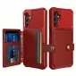 For Samsung Galaxy S24 FE 5G Case with Card Holder Shockproof Rugged Soft TPU Back Leather Flip Wallet Cover