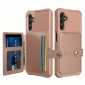 For Samsung Galaxy S24 FE 5G Case with Card Holder Shockproof Rugged Soft TPU Back Leather Flip Wallet Cover