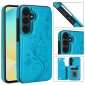 For Samsung Galaxy S24 FE Case Shockproof Flower Leather Wallet Back Stand Cover