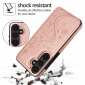 For Samsung Galaxy S24 FE Case Shockproof Flower Leather Wallet Back Stand Cover