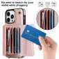 For iPhone 16 15 14 Plus Pro Max Case Card Holder Leather Wallet Cover